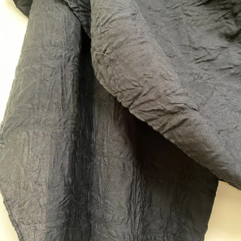 روسری زنانه مدل نخی پلیسه منگوله دار کد 1