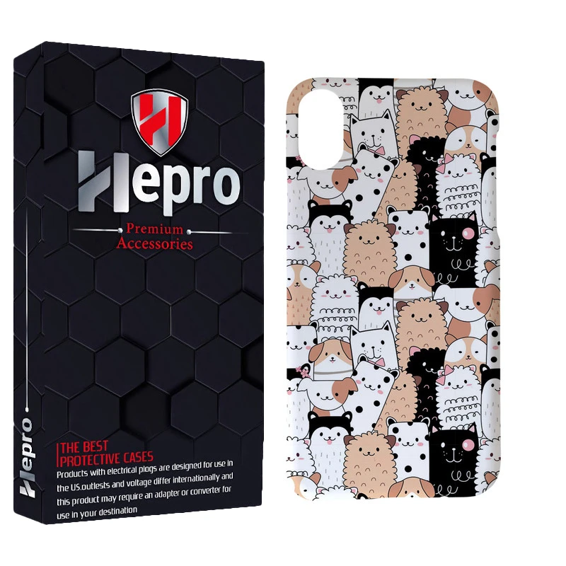 کاور هپرو مدل MC مناسب برای گوشی موبایل اپل IPHONE XS MAX