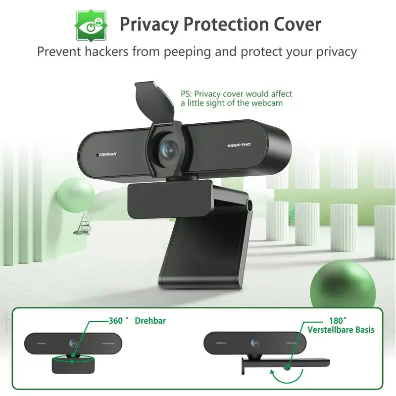 وب کم کمپارک مدل FHD