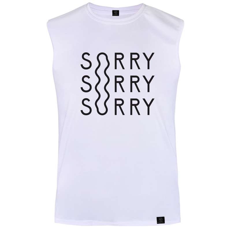تاپ مردانه 27 مدل SORRY کد QN546