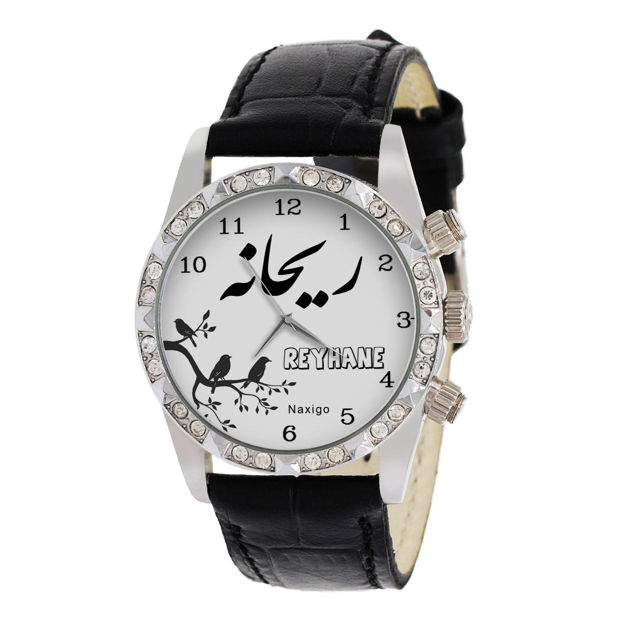 خرید و قیمت ساعت مچی زنانه ناکسیگو طرح ریحانه کد LS3772