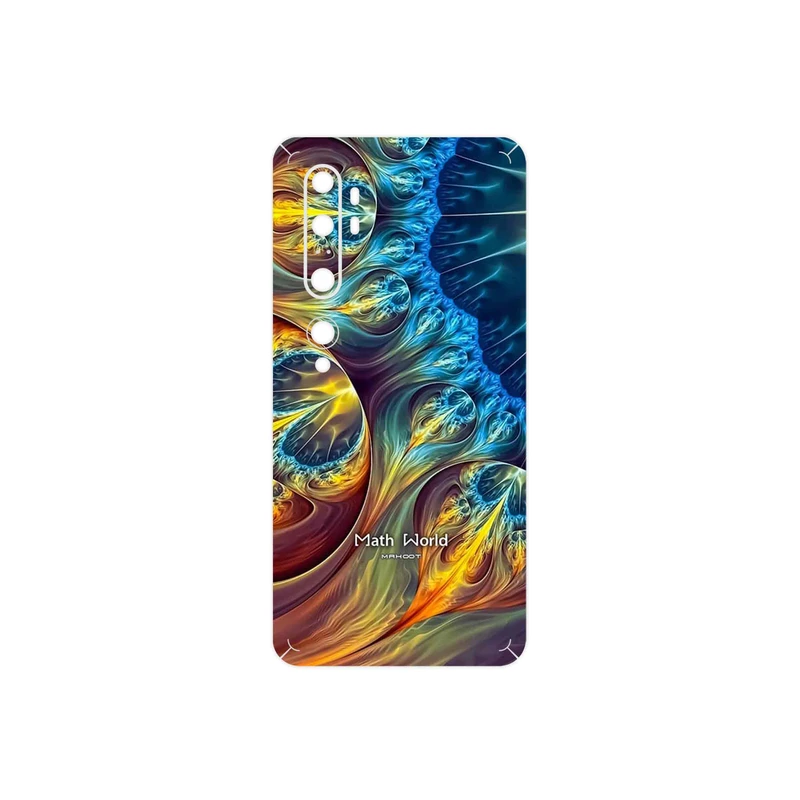 برچسب پوششی ماهوت مدل Mathematical Geometric Shape 8 مناسب برای گوشی موبایل شیائومی Mi Note 10