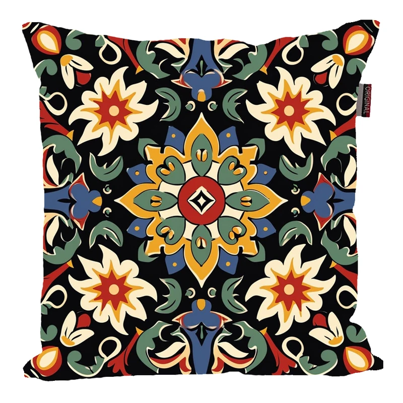 کوسن پاد آفرین مدل بوهو طرح سنتی کد PK30299