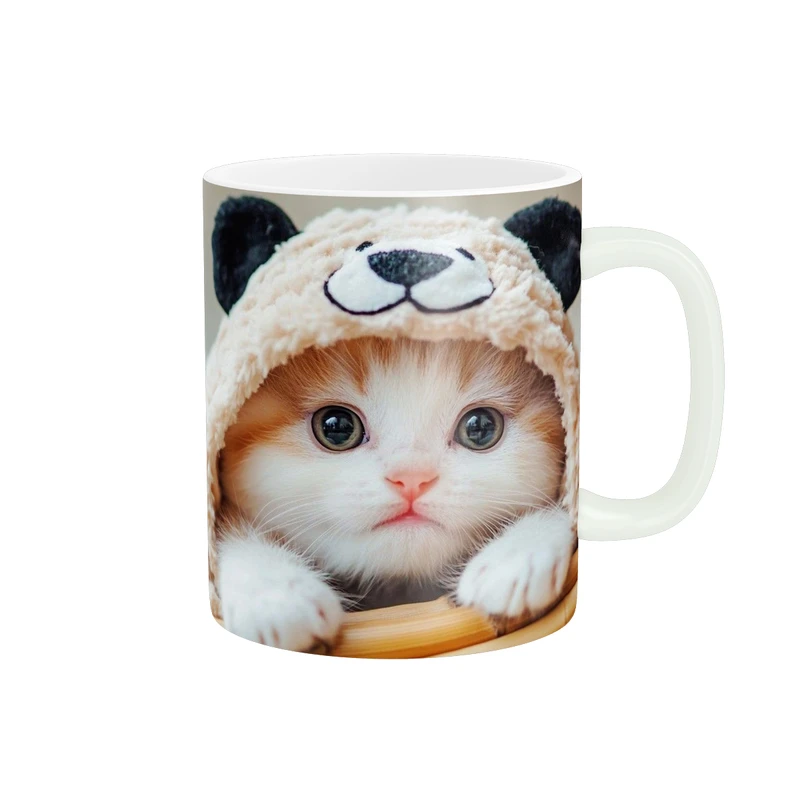 ماگ پاد آفرین طرح گربه بامزه کد 5060