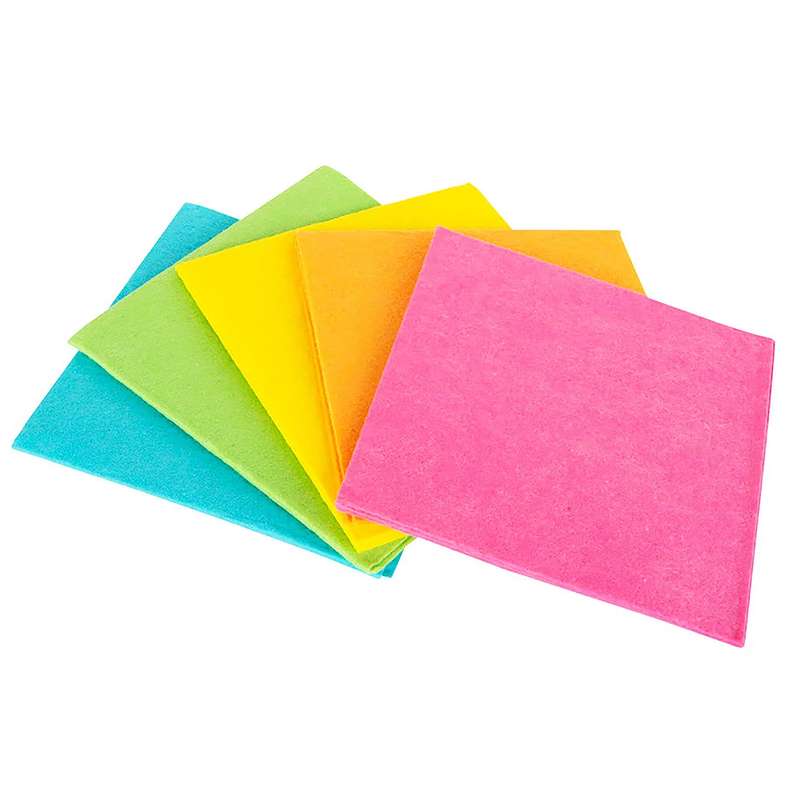 دستمال نظافت آشپزخانه پروف مدل Rainbow بسته 5 عددی دستمال نظافت آشپزخانه پروف مدل Rainbow بسته 5 عددی