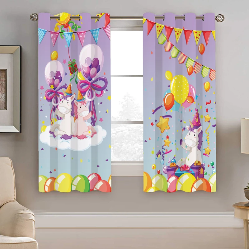 پرده نیروانا طرح کودک  مدل هازان کد 4982 سایز 140×200 سانتی متر