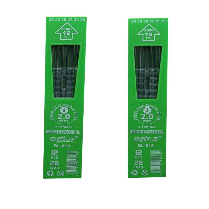 نوک مداد نوکی 2 میلی متری  مدل یونی وی کد BL618 بسته 2 عددی
