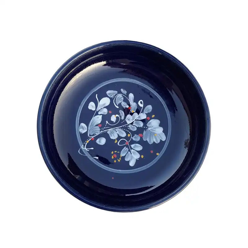 کاسه سفالی مدل سالاد خوری نقاشی