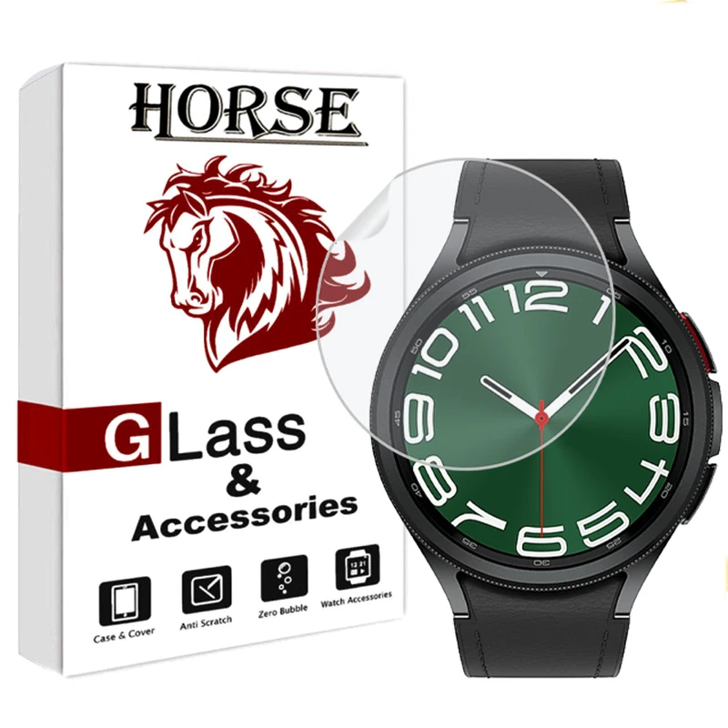محافظ صفحه نمایش هورس مدل MTBWH مناسب برای ساعت هوشمند سامسونگ Galaxy Watch 6 Classic 47 mm