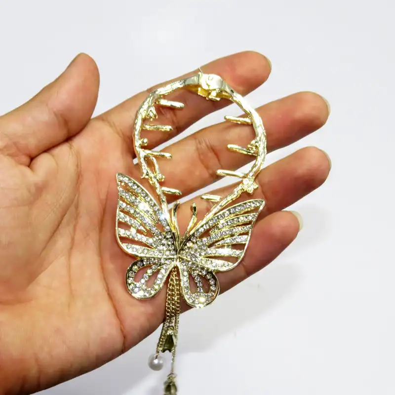 گیره مو زنانه مدل آبشاری کد 3129