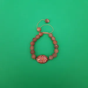 دستبند زنانه مدل بیضی سنتی