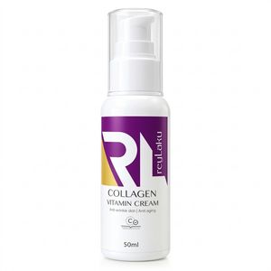 کرم کلاژن ری لاکو مدل COLLAGEN VITAMIN مناسب برای انواع پوست حجم 50 میلی لیتر