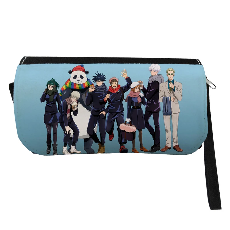 جامدادی مدل دوزیپ طرح انیمه جوجوتسو کایسن کد NI1382