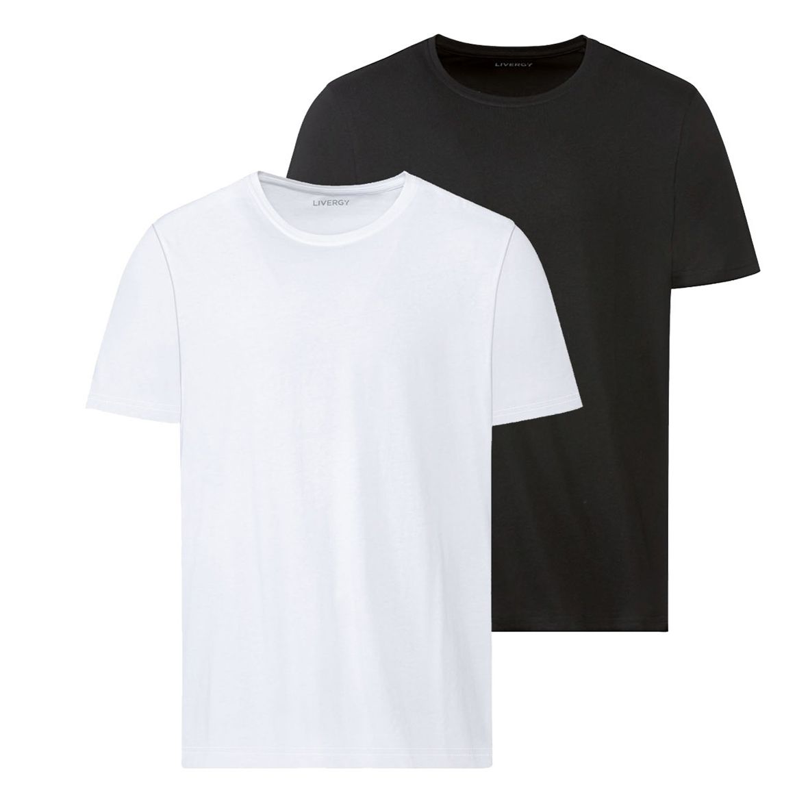 تی شرت آستین کوتاه مردانه لیورجی مدل 11411444 مجموعه 2 عددی
