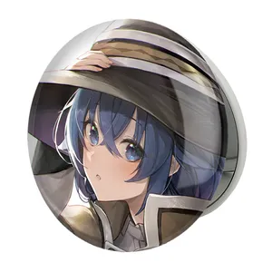 آینه جیبی خندالو طرح روکسی انیمه موشوکو تنسی مدل تاشو کد 24122 