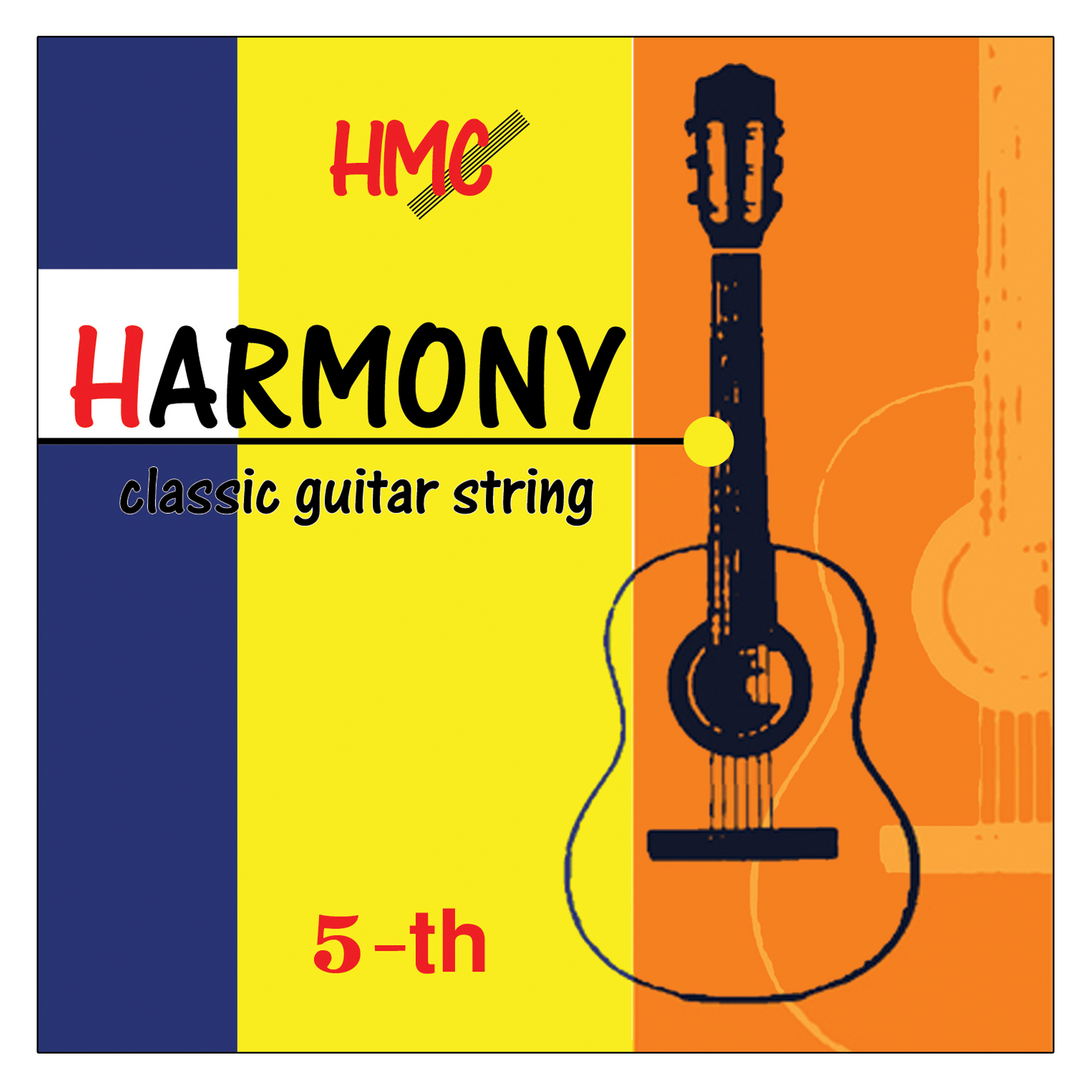 سیم پنجم گیتار کلاسیک هارمونی مدل 5-th