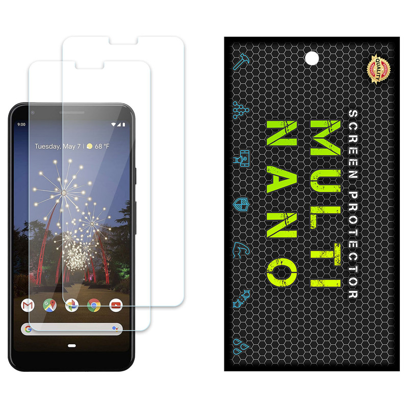 محافظ صفحه نمایش مولتی نانو مدل X-S2N مناسب برای گوشی موبایل گوگل Pixel 3A XL بسته دو عددی