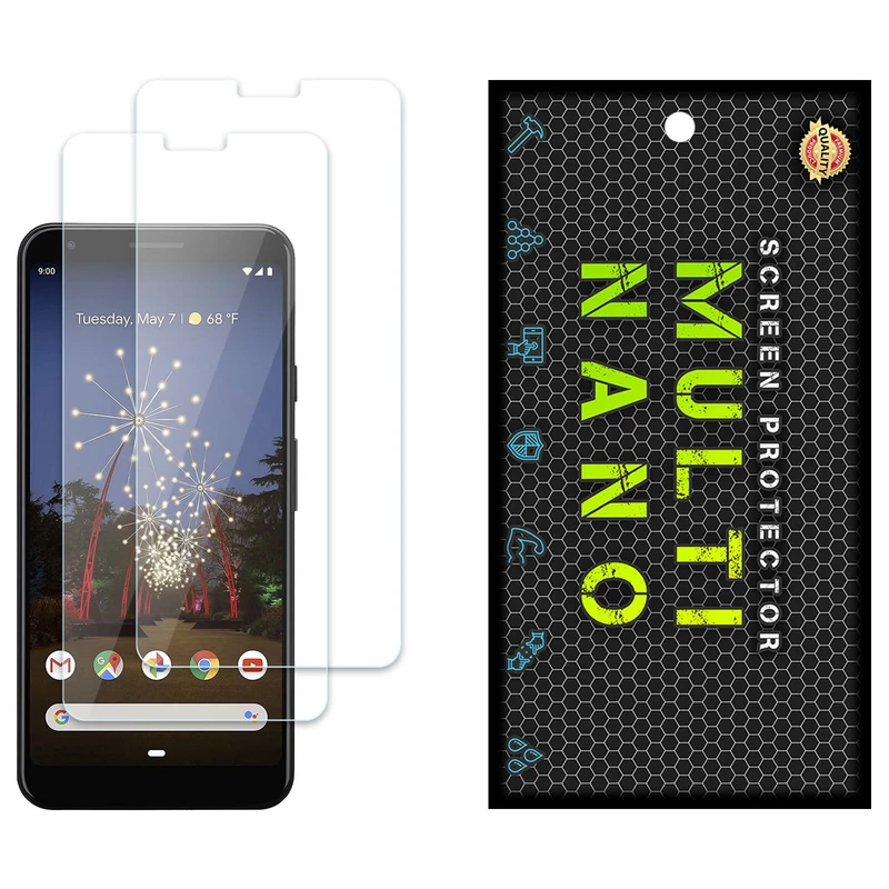 محافظ صفحه نمایش مولتی نانو مدل X-S2N مناسب برای گوشی موبایل گوگل Pixel 3A XL بسته دو عددی