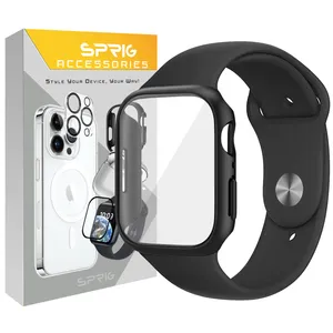 Sprig Silicone Guard GL Band Suitable for Apple Watch Series 10 46mm with cover