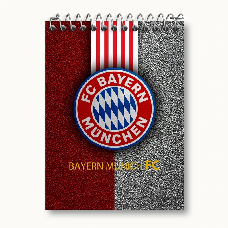 دفتر یادداشت 50 برگ خندالو مدل باشگاه بایرن مونیخ کد 26676