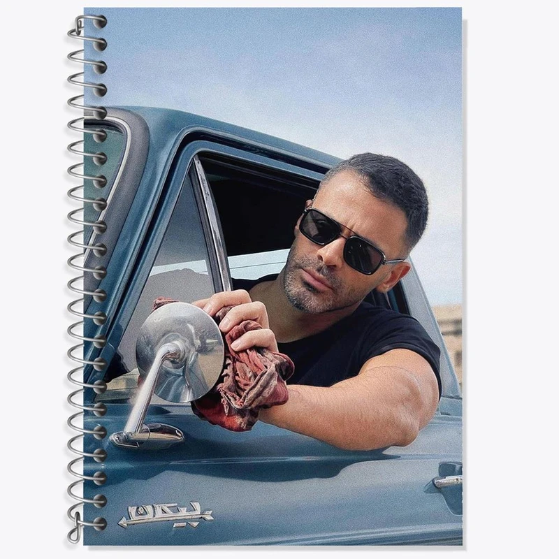 دفتر زبان 50 برگ خندالو مدل سه خط طرح سیروان خسروی کد 3989