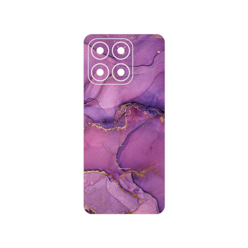 برچسب پوششی ماهوت مدل Purple Marble مناسب برای گوشی موبایل آنر X8a