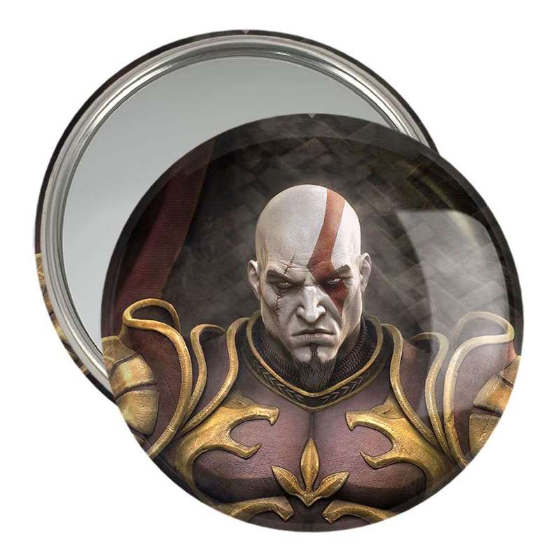 آینه جیبی خندالو طرح God Of War کد 4856 آینه جیبی خندالو طرح God Of War کد 4856