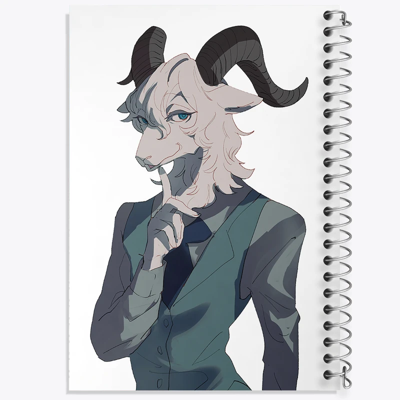 دفتر نت موسیقی 50 برگ خندالو مدل پینا انیمه بیستارز کد 33438