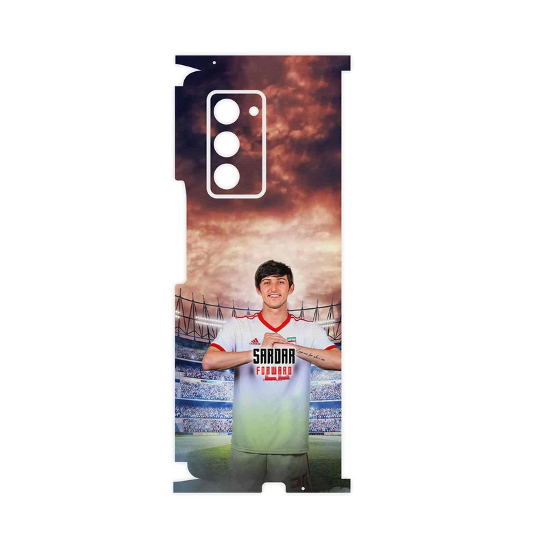 برچسب پوششی ماهوت مدل Sardar Azmoun-FullSkin مناسب برای گوشی موبایل سامسونگ Galaxy Z FOLD 2
