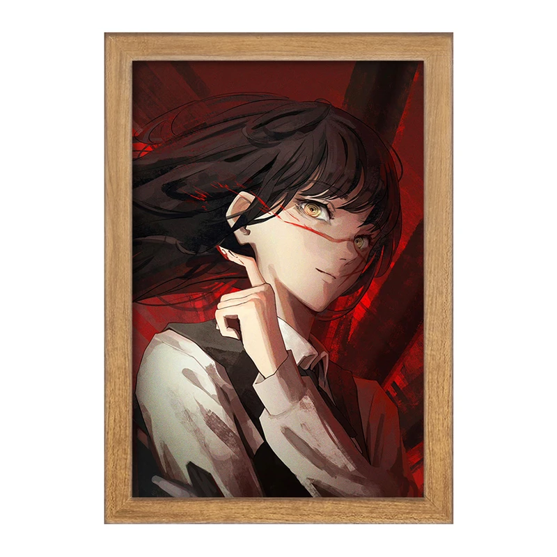 تابلو خندالو مدل میتاکا انیمه مرد اره ای Chainsaw Man  کد 23211