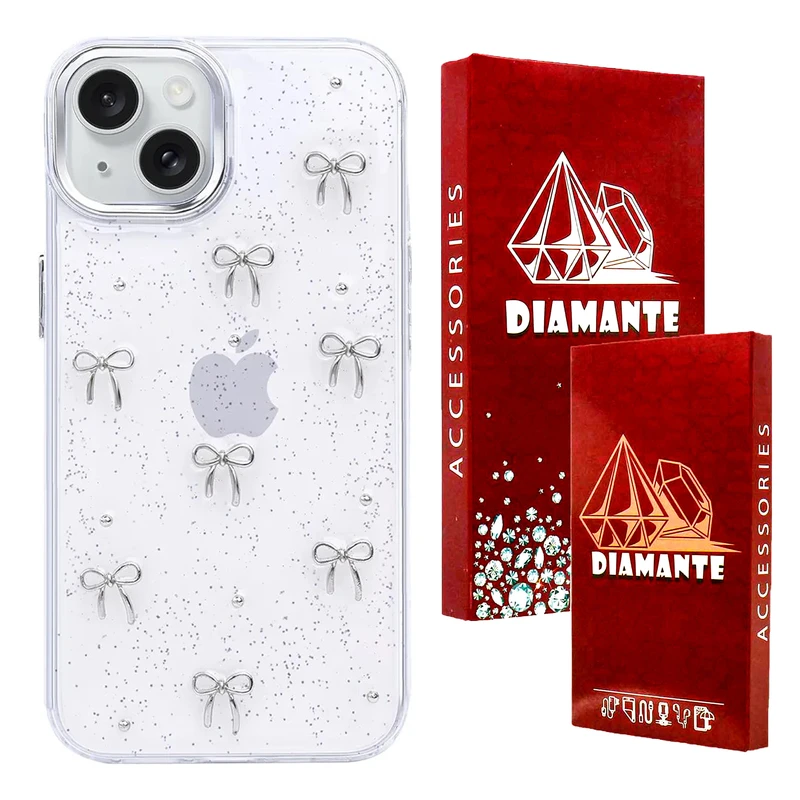 کاور دیامانته مدل Bowtie rd مناسب برای گوشی موبایل اپل iPhone 14
