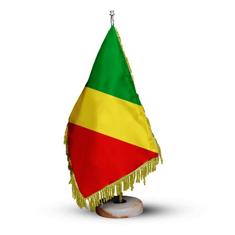 پرچم رومیزی مدل جمهوری کنگو