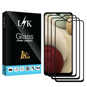 LKG LK Glass Screen Protector For Samsung Galaxy A42 Pack Of 3