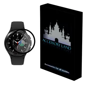  محافظ صفحه نمایش اکسسوری لند مدل PMMA مناسب برای ساعت هوشمند سامسونگ Galaxy Watch4 Classic 46 MM