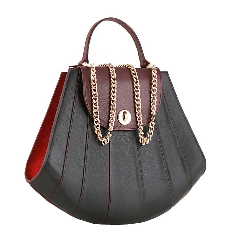 کیف دوشی زنانه چرم یلسان مدل آتریسا کد ATRS-074-BS-2