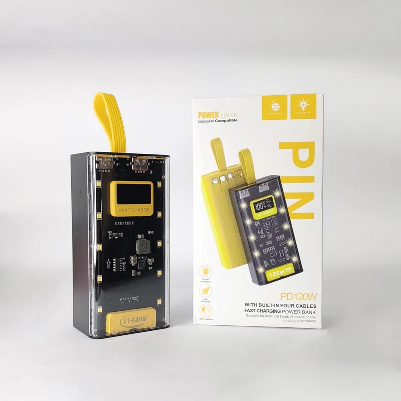عکس شماره 4 : پاوربانک 22.5 وات آی تی لینک مدل pd120 ظرفیت 30000 میلی آمپرساعت