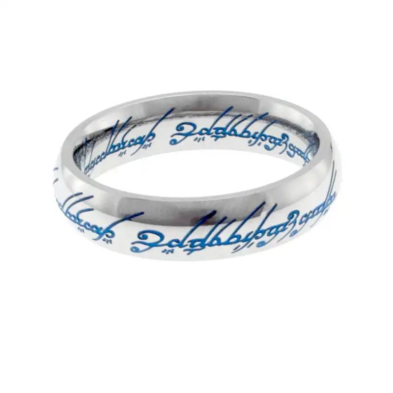 انگشتر برانت طرح یگانه نوشته شب تاب ارباب حلقه ها