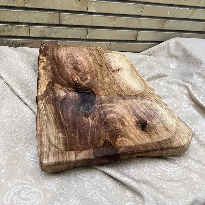 ظرف سرو چوبی مدل دست ساز 2005