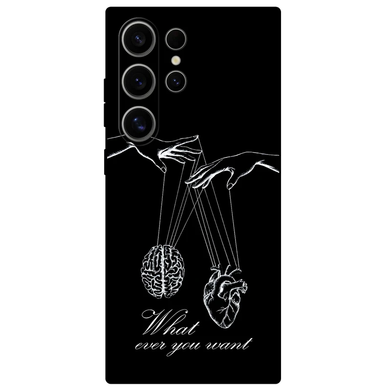 کاور مگافون طرح فکر و احساس مدل 1899 مناسب برای گوشی موبایل سامسونگ Galaxy S24 Ultra