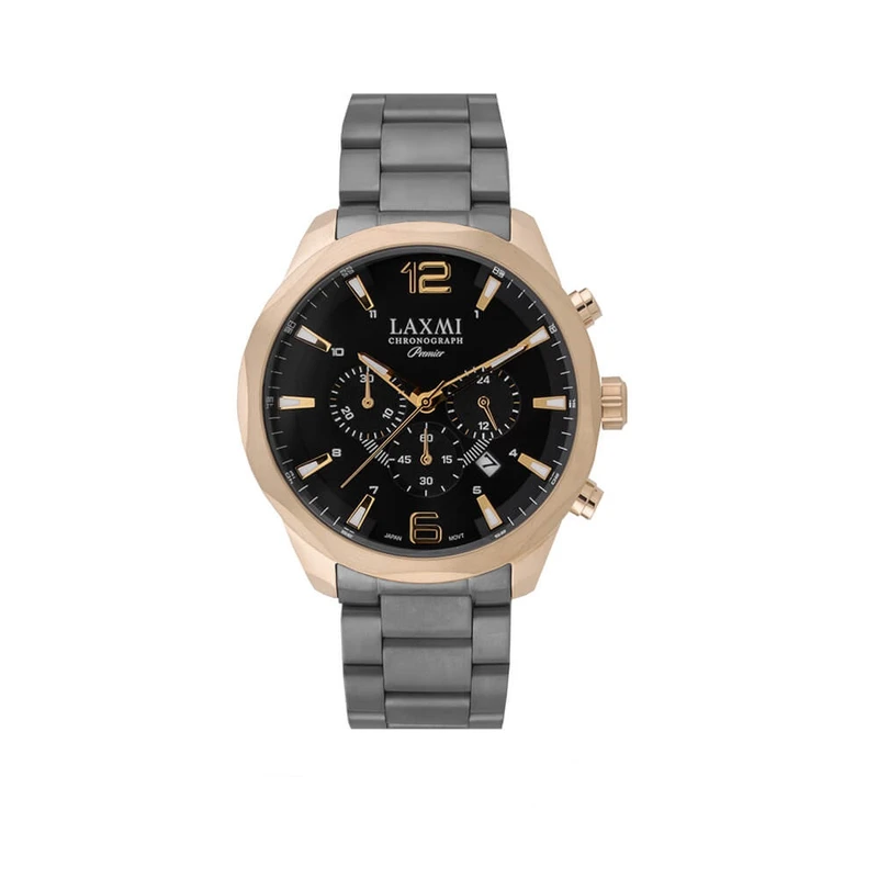 ساعت مچی مردانه کوارتز کرونوگراف لاکسمی مدل L-8162-3