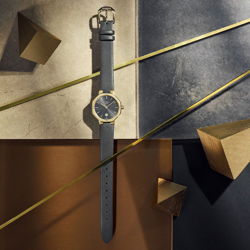 ساعت مچی عقربه ای زنانه کاسیو مدل SHE-4543GL-8AUDF ساعت مچی عقربه ای زنانه کاسیو مدل SHE-4543GL-8AUDF