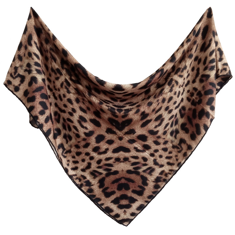 روسری زنانه مدل پلنگی کد 934