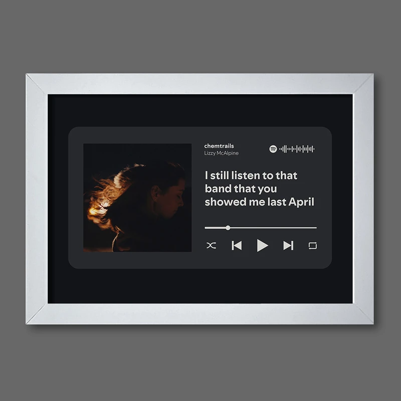 تابلوی مدل تابلوی موزیکال طرح chemtrails by Lizzy McAlpine