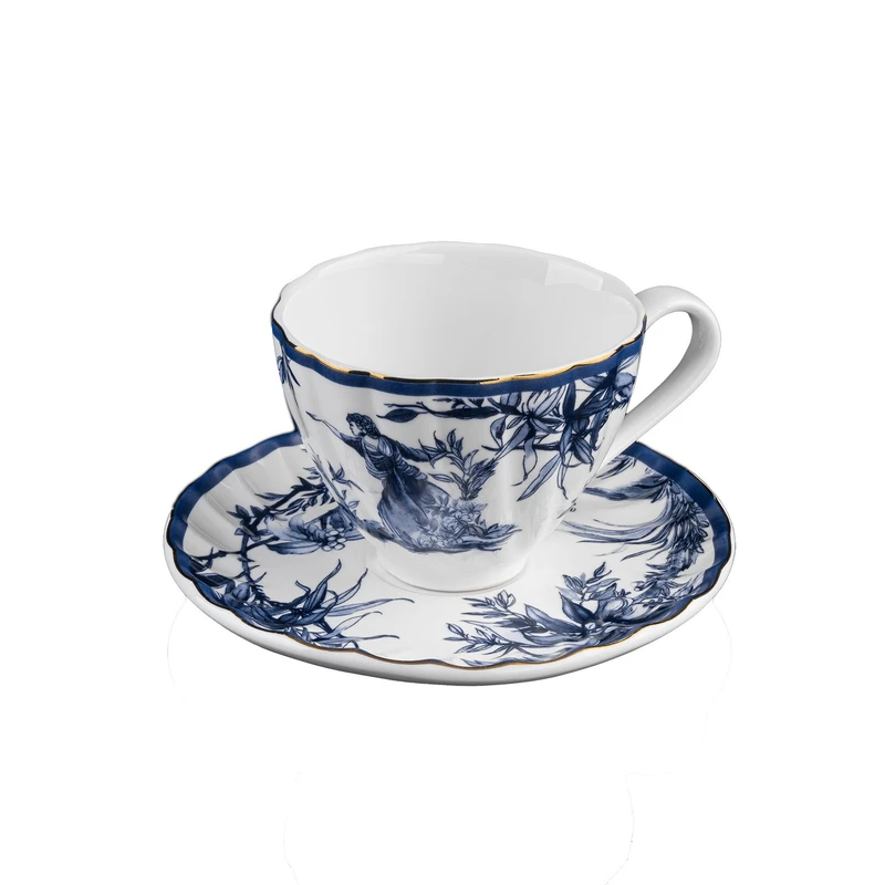 ست فنجان و نعلبکی  گلدکیش طرح لاریسا  کد GK701108-4