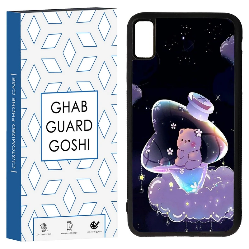 کاور قاب گارد گوشی طرح خرس فانتری کد TPU-052 مناسب برای گوشی موبایل اپل Iphone XS MAX/ Iphone X MAX