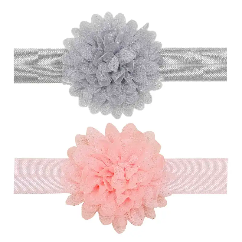 هدبند نوزادی مدل نسترن مجموعه 2 عددی