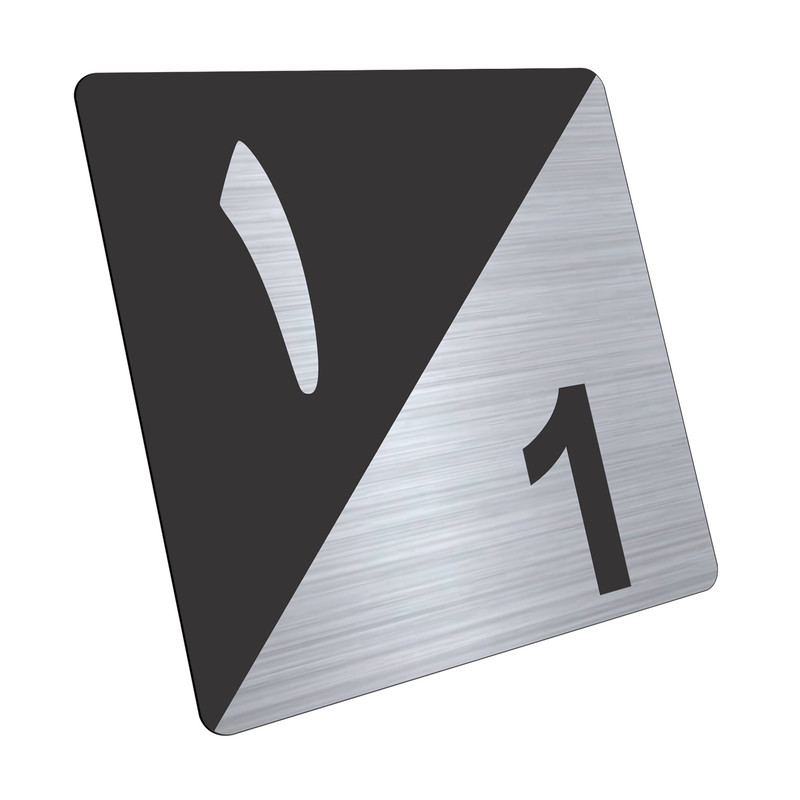 تابلو نشانگر طرح پلاک واحد شماره یک مدل TR-90