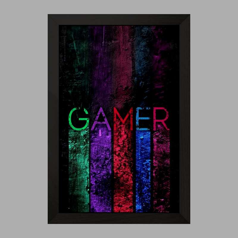تابلو خندالو مدل گیمر Gamer  کد 3881