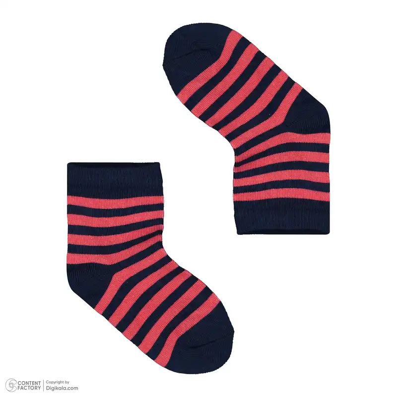 جوراب ساق کوتاه بچگانه ایزی دو مدل 9473003210256 بسته 3 عددی