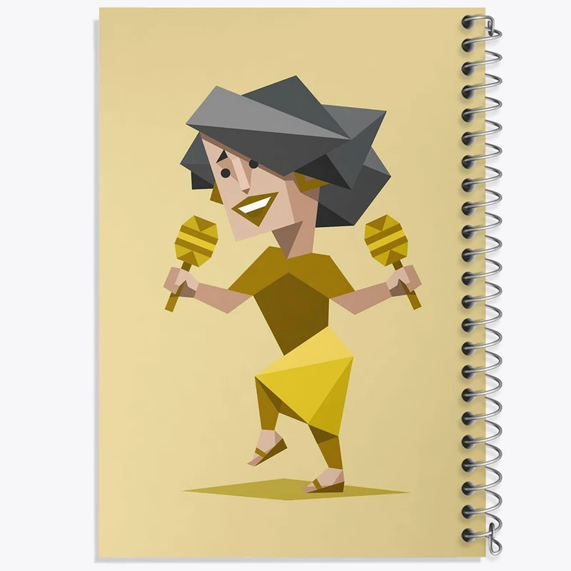 دفتر نت موسیقی 50 برگ خندالو مدل تایپ شخصیتی سرگرم کننده ESFP کد 7706